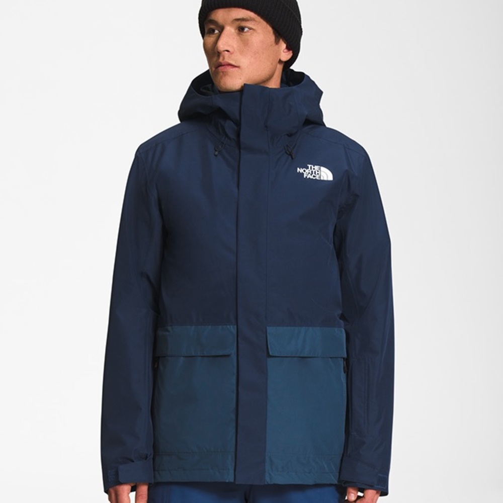 Men’s The North Face Clement Triclimate 2 Piece Ski Snowboard Jacket XL Blue